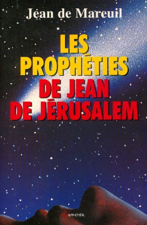 Livrenpoche : Les prophéties de Jean de Jérusalem - Jean De Mareuil - Livre