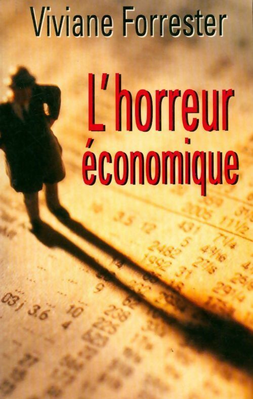 Livrenpoche : L'horreur économique - Viviane Forrester - Livre