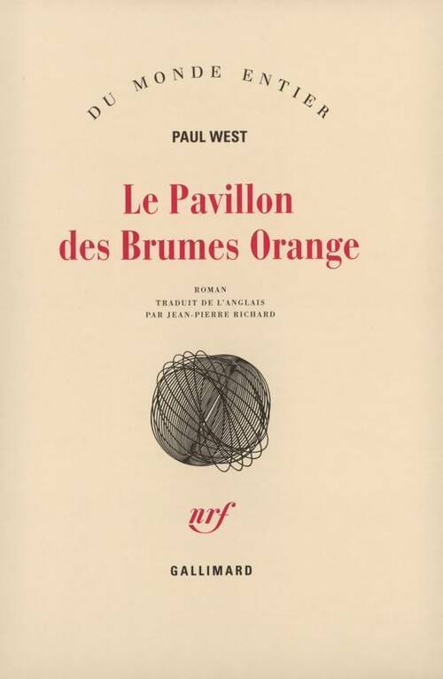 Livrenpoche : Le pavillon des Brumes Orange - Paul West - Livre