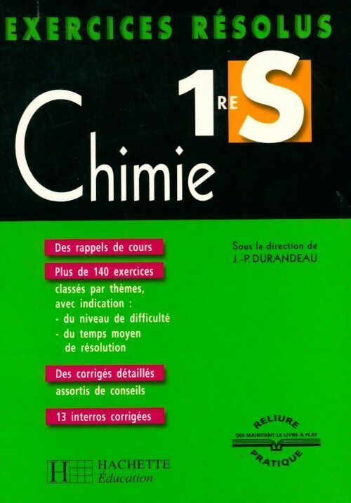 Livrenpoche : Chimie 1ère S - Collectif - Livre