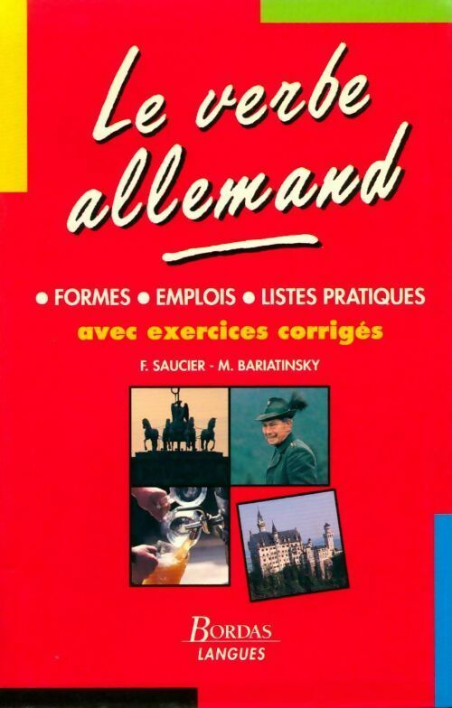 Livrenpoche : Le verbe allemand - Francine Saucier, Michel Bariatinsky - Livre
