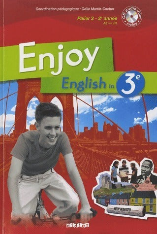 Livrenpoche : Enjoy english 3e - Collectif - Livre