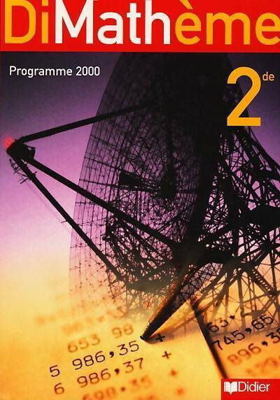 Livrenpoche : Mathématiques Seconde 2000 - Collectif - Livre