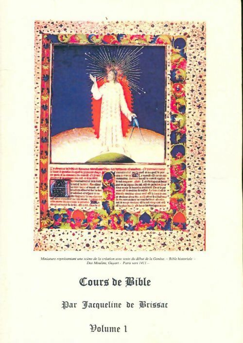 Livrenpoche : Cours de Bible Tome I - Jacqueline De Brissac - Livre