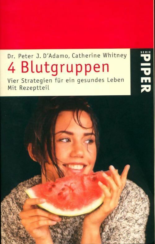 Livrenpoche : 4 blutgruppen - Catherine Whitney - Livre