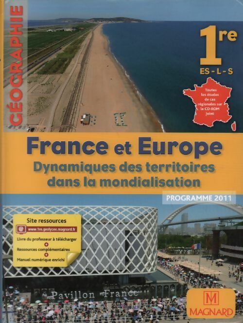 Livrenpoche : Géographie 1ère ES-L-S. France et Europe - Christian Calenge - Livre