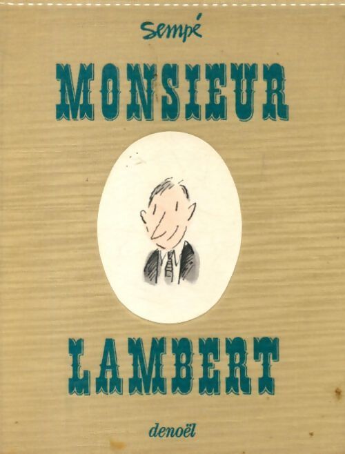 Livrenpoche : Monsieur Lambert - Sempé - Livre
