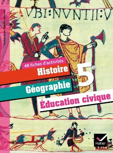 Histoire-géographie éducation civique 5e. 48 Fiches d'activités - Philippe Tissot -  Martin Ivernel - Livre
