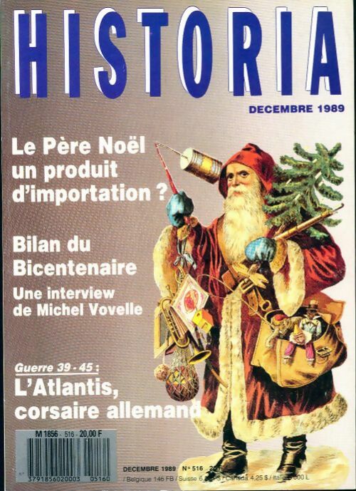 Livrenpoche : Historia n°516 : Le Père Noël, un produit d'importation - Collectif - Livre