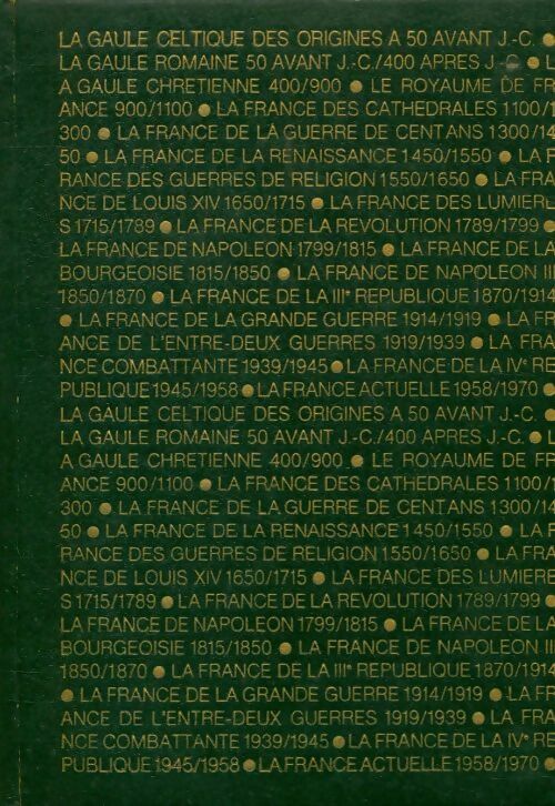 Livrenpoche : Histoire de la France Tome II : 50 av.JC-500 ap JC - Collectif - Livre