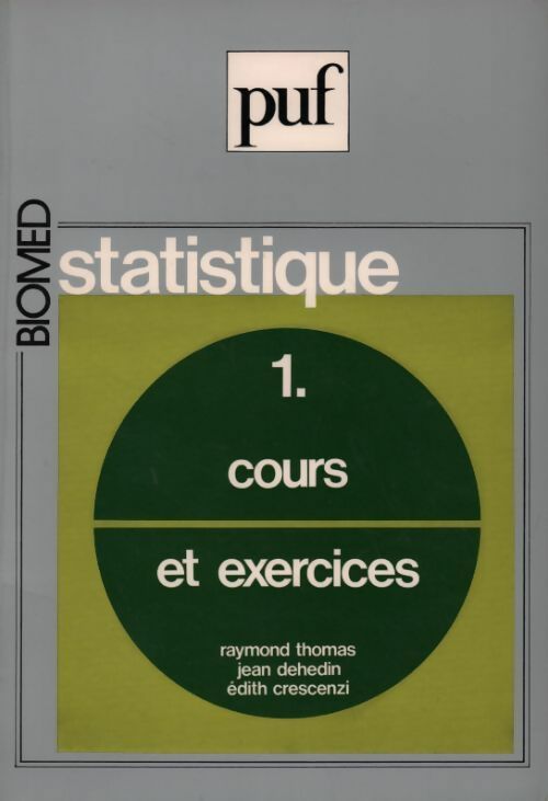 Livrenpoche : Statistique Topme I : Cours et exercices - Raymond Thomas - Livre