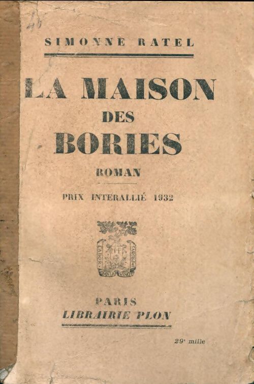 La maison des bories - Collectif - Livre