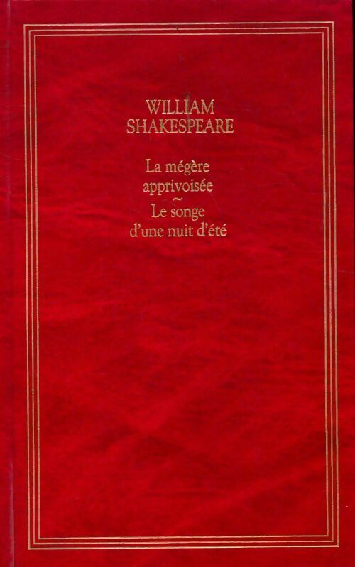 Livrenpoche : La mégère apprivoisée - William Shakespeare - Livre