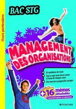 Livrenpoche : Management des organisations bac STG - Anne-Marie Alary - Livre