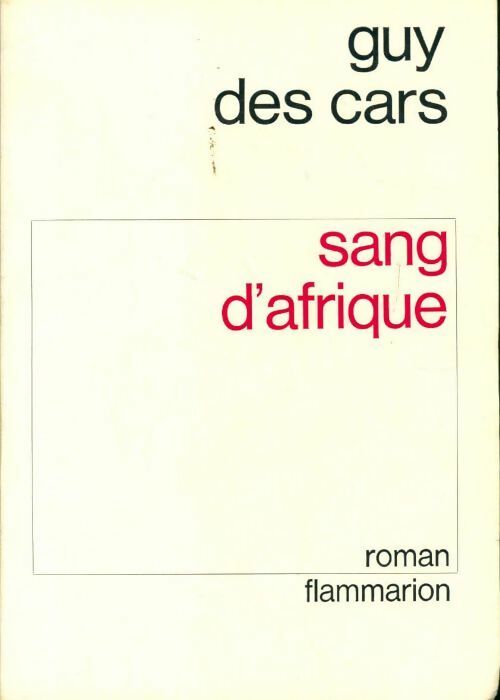 Livrenpoche : Sang d'Afrique - Guy Des Cars - Livre