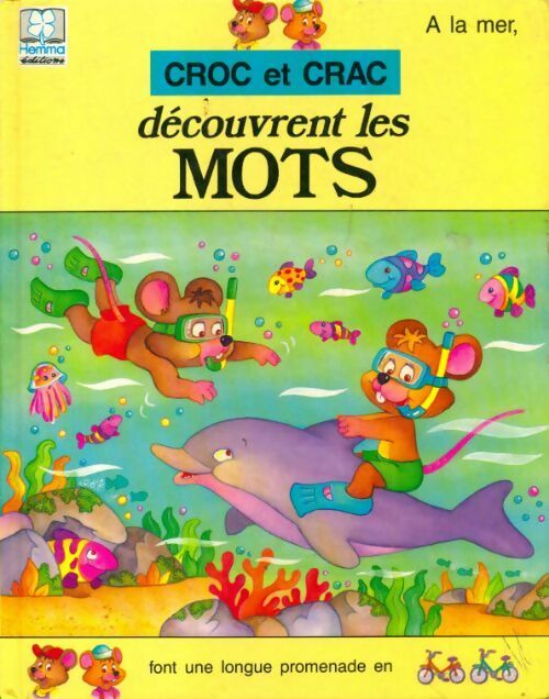 Livrenpoche : Croc et Crac découvrent les mots à la mer - Carlos Busquets - Livre