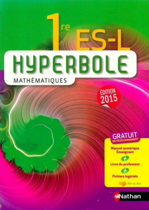 Livrenpoche : Math 1è ES / L - Collectif - Livre