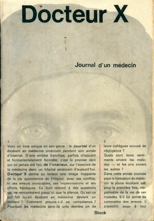 Livrenpoche : Docteur X journal d'un médecin - Docteur X... - Livre