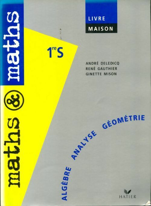 Livrenpoche : Maths 1ère S - Collectif - Livre
