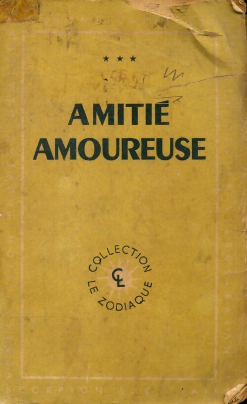 Livrenpoche : Amitié amoureuse - Inconnu - Livre