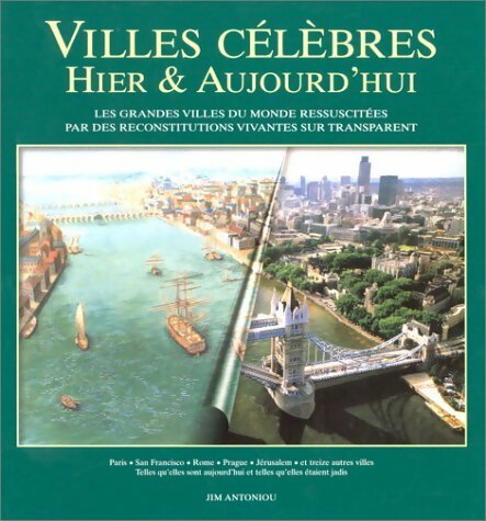 Livrenpoche : Villes célèbres hier et aujourd'hui - Collectif - Livre
