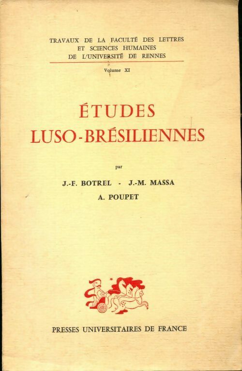 Livrenpoche : Études luso-brésiliennes - Collectif - Livre