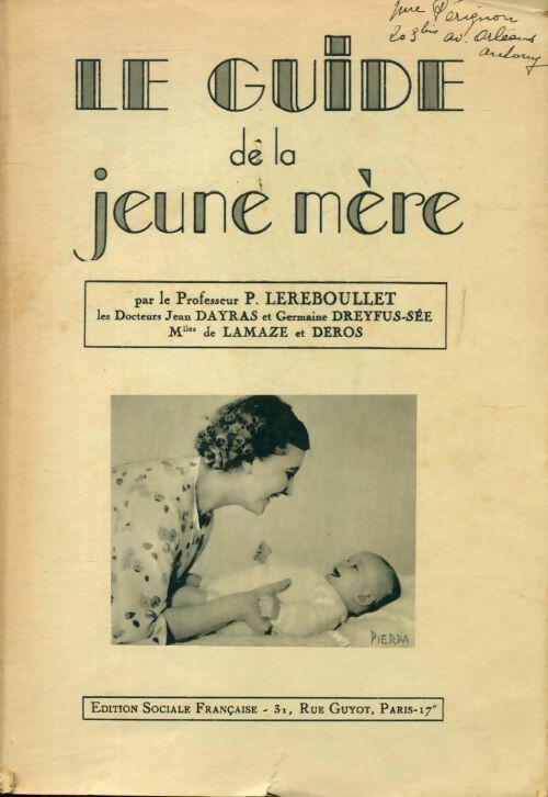 Livrenpoche : Guide de la jeune mère - P Lereboullet - Livre