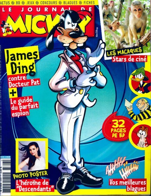 Livrenpoche : Le journal de Mickey n°3308 : James Ding - Collectif - Livre