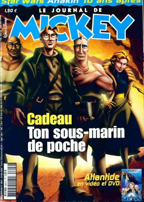 Livrenpoche : Le journal de Mickey n°2604 - Collectif - Livre