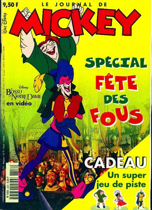 Livrenpoche : Le journal de Mickey n°2356 : Spécial fête des fous - Collectif - Livre
