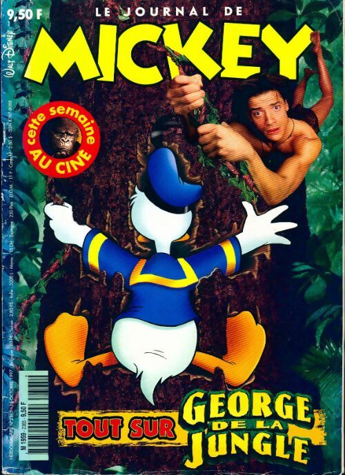 Livrenpoche : Le journal de Mickey n°2365 : Tout sur George de la jungle - Collectif - Livre