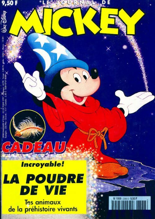 Livrenpoche : Le journal de Mickey n°2366 : La poudre de vie - Collectif - Livre