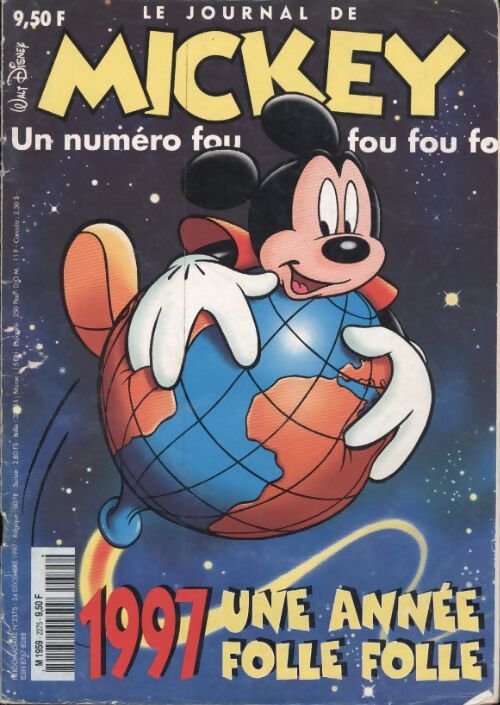 Le journal de Mickey n°2375 : 1997 une année folle folle - Collectif - Livre