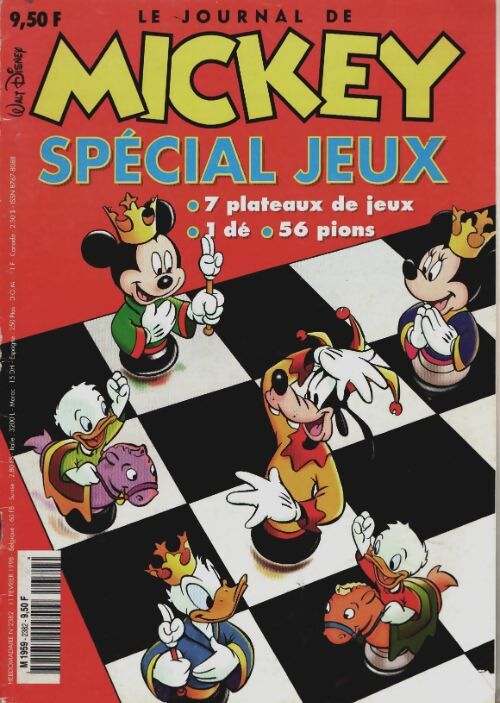 Livrenpoche : Le journal de Mickey n°2382 : Spécial jeux - Collectif - Livre