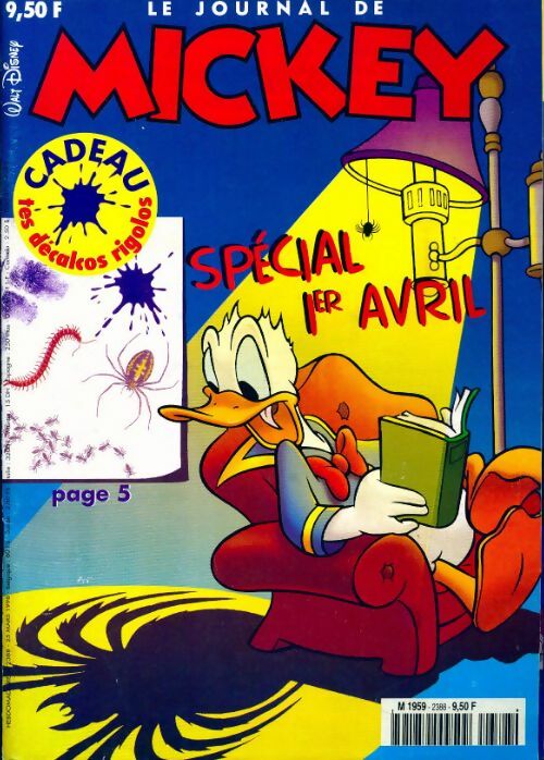 Livrenpoche : Le journal de Mickey n°2388 : Spécial 1er avril - Collectif - Livre