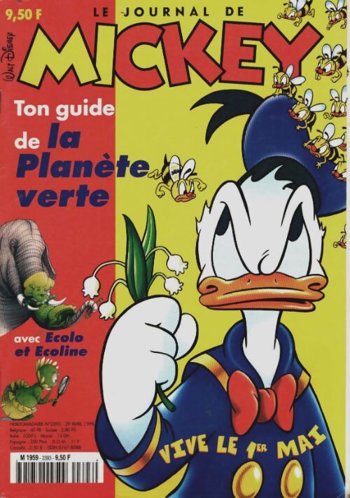 Livrenpoche : Le journal de Mickey n°2393 : La planète verte - Collectif - Livre