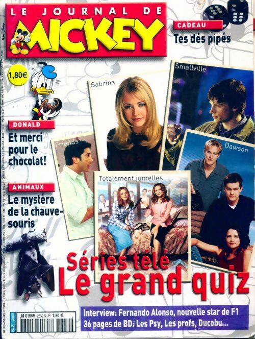 Livrenpoche : Le journal de Mickey n°2652 : Séries télé - Collectif - Livre