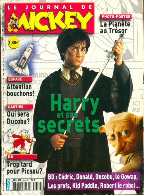 Livrenpoche : Le journal de Mickey n°2659 : Harry et ses secrets - Collectif - Livre