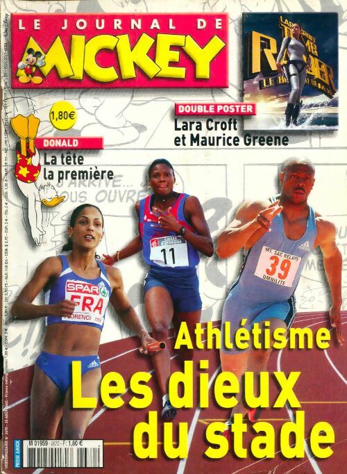 Livrenpoche : Le journal de Mickey n°2670 : Athlétisme : les dieux du stade - Collectif - Livre