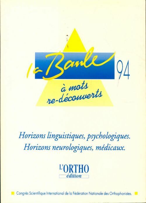Livrenpoche : Actes scientifiques du congrès de la F.N.O. - Collectif - Livre