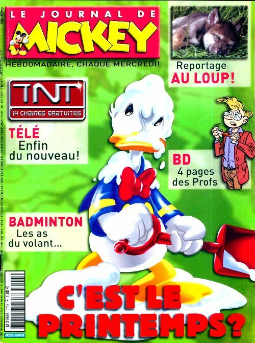 Livrenpoche : Le journal de Mickey n°2753 : C'est le printemps - Collectif - Livre