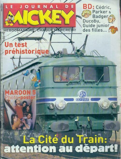 Livrenpoche : Le journal de Mickey n°2760 : La cité du train - Collectif - Livre