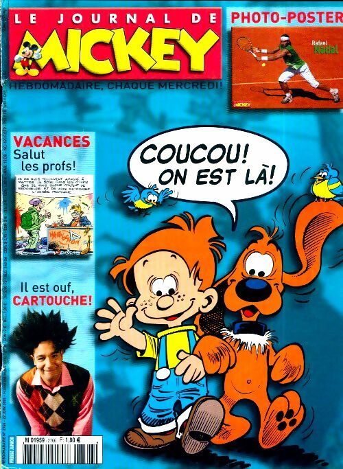 Livrenpoche : Le journal de Mickey n°2766 : Coucouc on est là ! - Collectif - Livre
