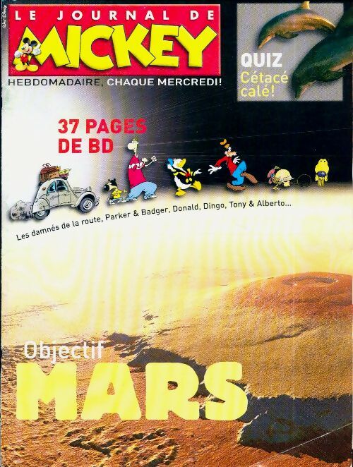 Livrenpoche : Le journal de Mickey n°2773 : Objectif Mars - Collectif - Livre