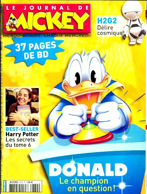 Livrenpoche : Le journal de Mickey n°2774 : Donald, le champion en question ! - Collectif - Livre