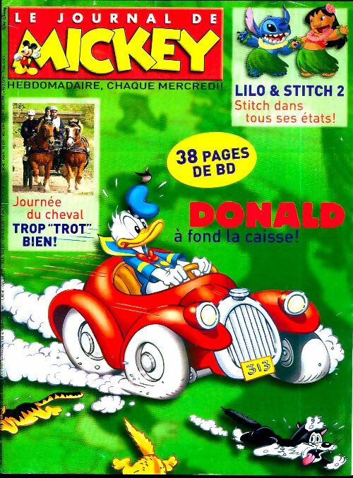 Livrenpoche : Le journal de Mickey n°2779 : Donald à fond la caisse ! - Collectif - Livre