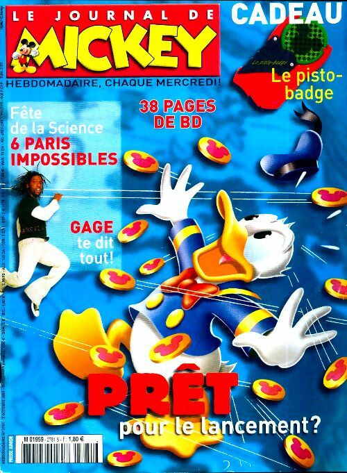 Livrenpoche : Le journal de Mickey n°2781 : P^ret pour la lancement ? - Collectif - Livre
