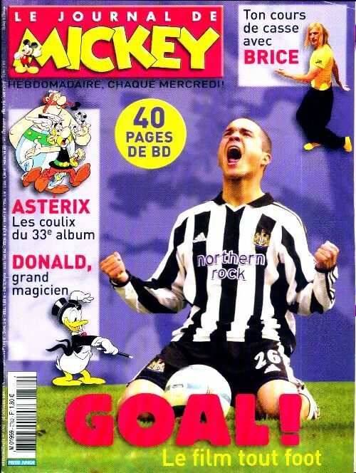 Livrenpoche : Le journal de Mickey n°2782 : Goal ! - Collectif - Livre