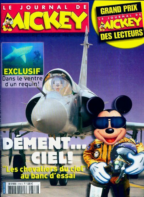 Livrenpoche : Le journal de Mickey n°2786 : Dément... Ciel ! - Collectif - Livre