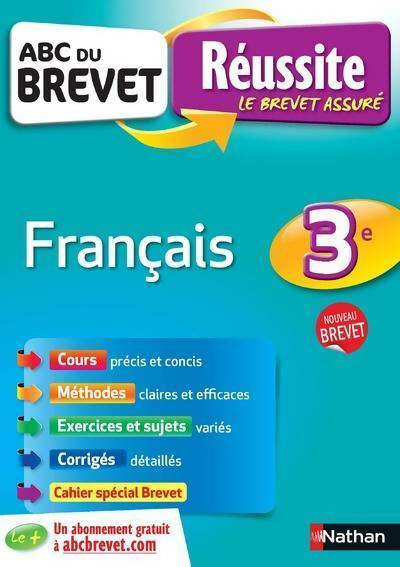 Livrenpoche : Français 3e - Cécile De Cazanove - Livre